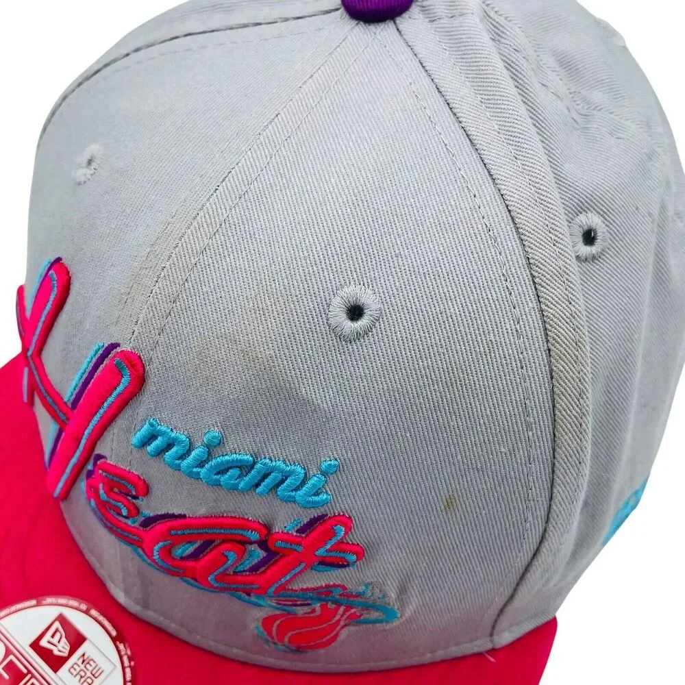 New Era Miami Heat Hardwood Classics Cap Hat